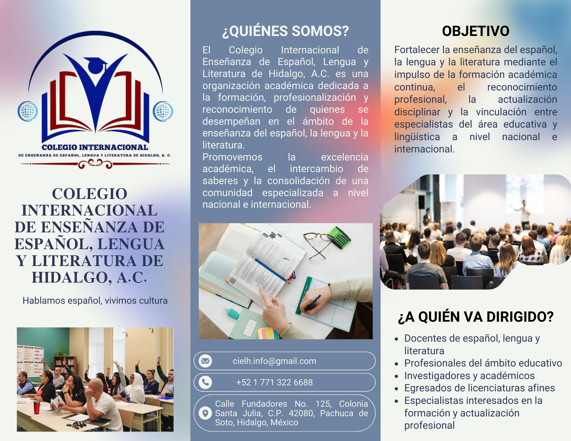 Tríptico del colegiado